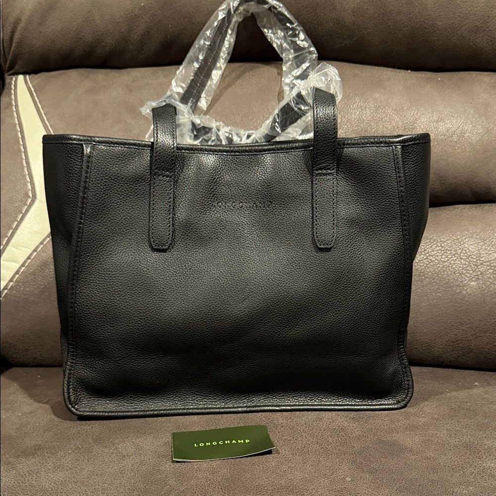 Longchamp Leather Tote Bag